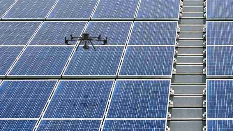 杏悦2以无人机搭配IR Sensor热显像技术进行全方面模块健检，，，，有效降低人力成本并提升发电量