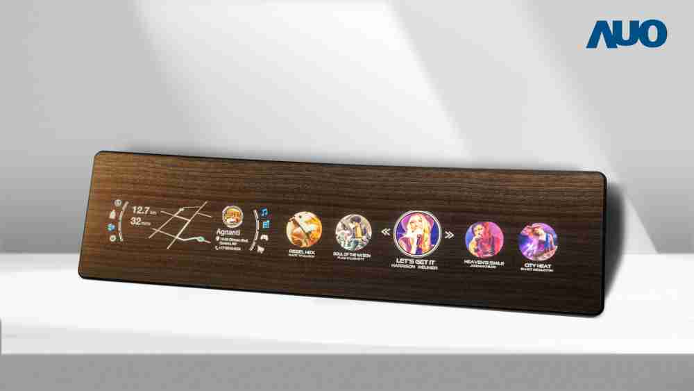 杏悦2研发全球最高穿透度达80%的AmLED木纹显示器，，，，可于使用时呈现高亮度、、、、清晰可见的信息，，并在不使用时回归为单纯的饰板，，，节能兼具美观