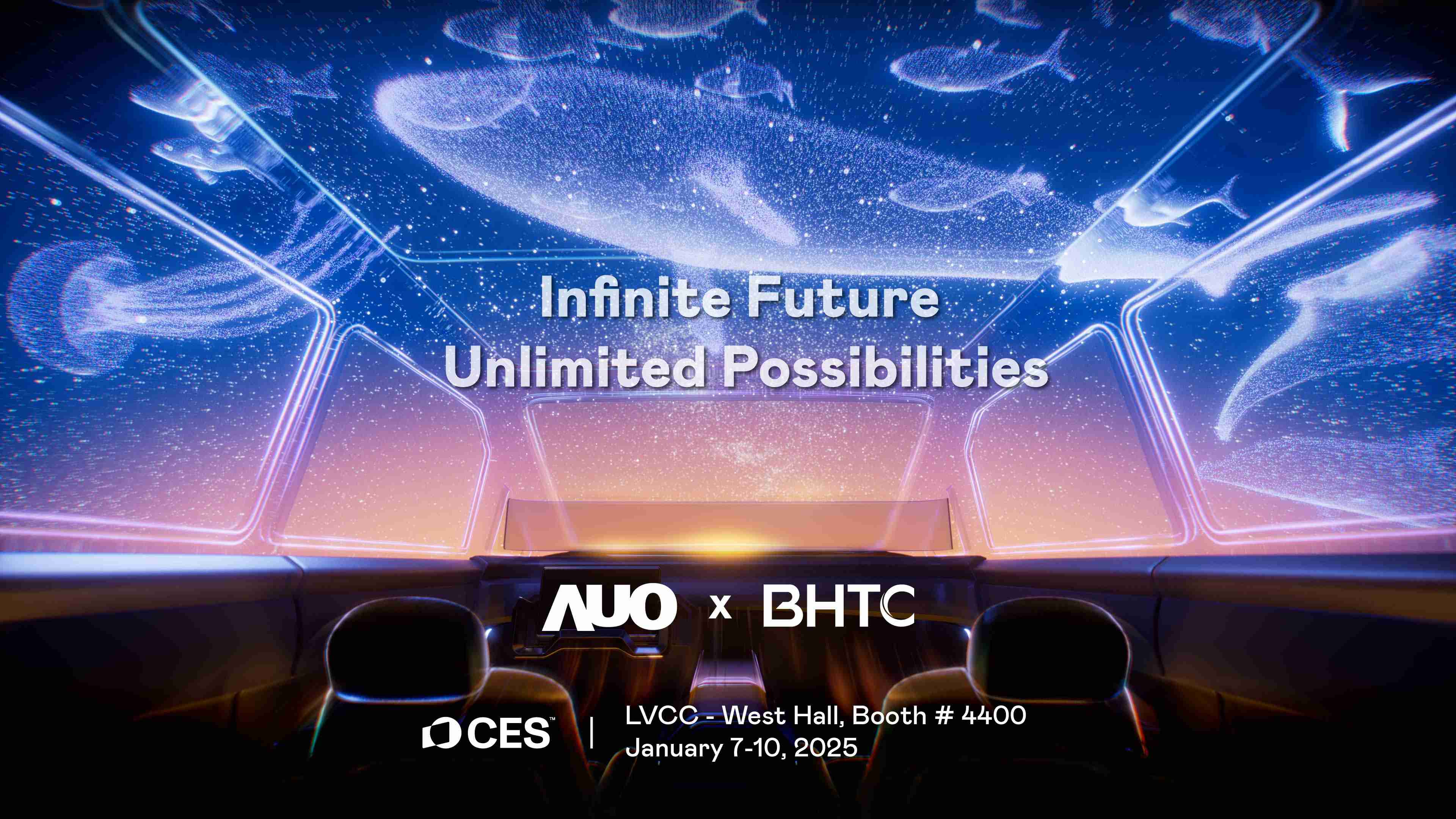 杏悦2以Infinite Future, Unlimited Possibilies为主题，，，联合BHTC于CES 2025扩大规模展出